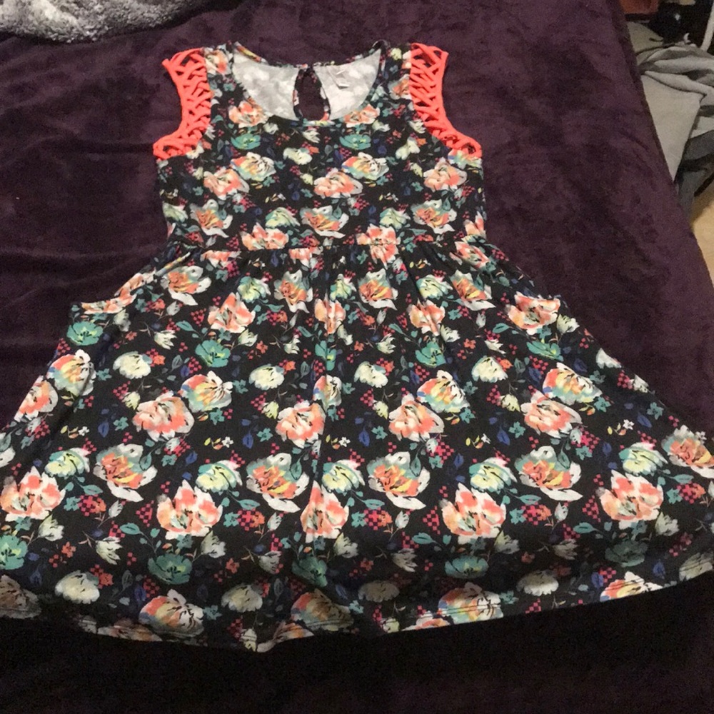 Xhilaration Babydoll Floral Dress